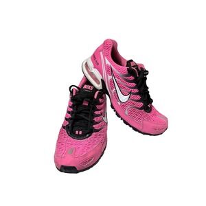 Nike Running Shoes Womens 9.5 Air Torch 4 Pink Black White 343851-610 Sneakers